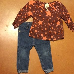Fall outfit bundle! 7 jeans & Peek shirt